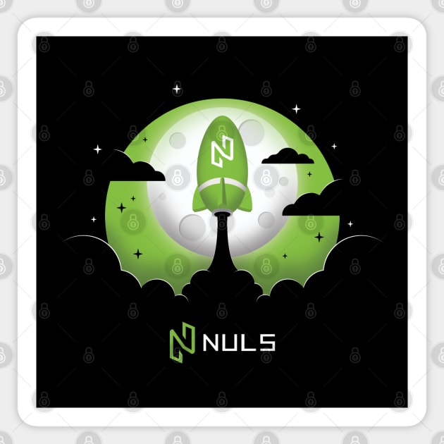 NULS Rocket Launch Sticker by NalexNuls